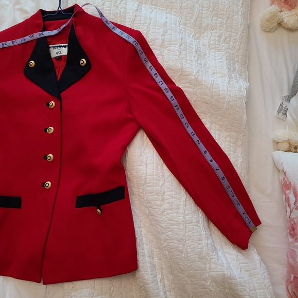 Military Style Jacket Kasper/ Sz 6 - Picture 12 of 14